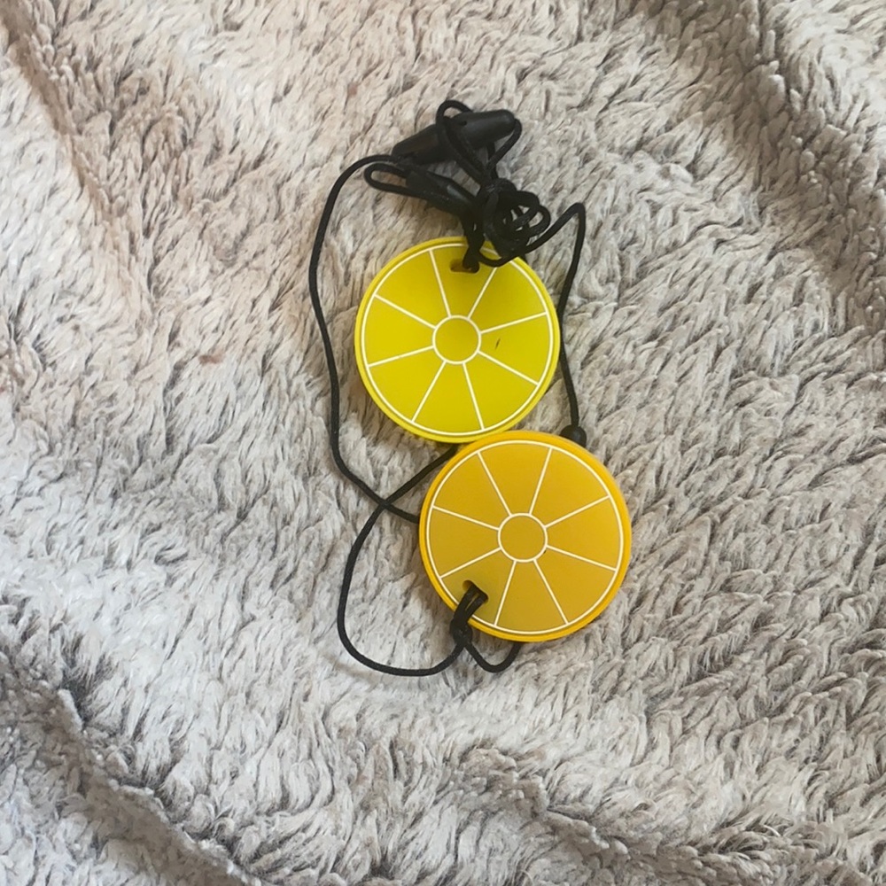 Chewlery, stim toys, chew necklace. Chew toys. Anxiety toys NEVER USED